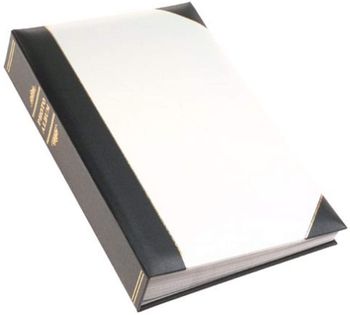 Pioneer Photo Albums Pioneer Ledger Bi-Directional Le Memo Album, White/5.7 x 21.9 x 35.9 centimeters