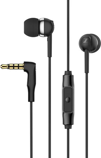 Sennheiser CX 80s in Ear Earphone with Mic/Black/One size