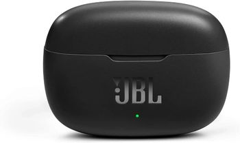 JBL Wave200 True Wireless Earbud Headphones, Deep Powerful Bass, 20H Battery, Dual Connect, Hand-Free Call, Voice Assistant, Comfortable Fit, IPX2 Sweatproof, Pocket Friendly - White, JBLW200TWSWHT- One Size