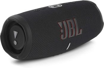 JBL Charge 5 Portable Speaker, Built-In Powerbank, Powerful JBL Pro Sound, Dual Bass Radiators, 20H of Battery, IP67 Waterproof and Dustproof, Wireless Streaming, Dual Connect - Gray, JBLCHARGE5GRY