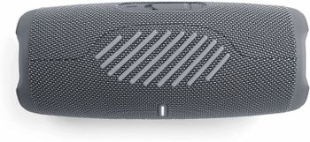 JBL Charge 5 Portable Speaker, Built-In Powerbank, Powerful JBL Pro Sound, Dual Bass Radiators, 20H of Battery, IP67 Waterproof and Dustproof, Wireless Streaming, Dual Connect - Gray, JBLCHARGE5GRY