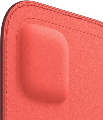 Apple Leather Sleeve with MagSafe (for iPhone 12 mini) - Baltic Blue