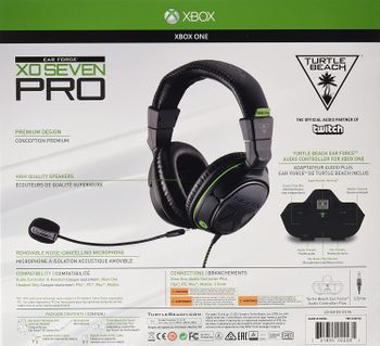 Turtle Beach Ear Force Xo Seven Pro Gaming Headset For Xbox One And Xbox One S Black