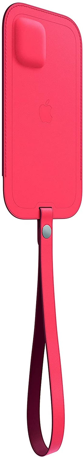 Apple Leather Sleeve with MagSafe (for iPhone 12, 12 Pro) - Pink Citrus