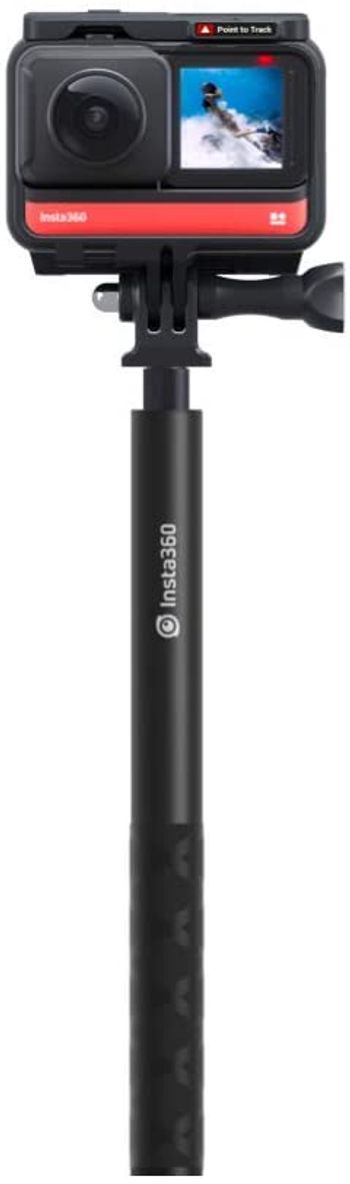 insta360 Selfie Stick For One R, One X, One, Evo Action Camera, 120Cm/47.24In, CINSPHD/D.1/120cm-47.24in/Black