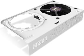 NZXT Kraken G12 - GPU Mounting Kit for Kraken X Series AIO - Enhanced GPU Cooling - AMD and NVIDIA GPU Compatibility - Active Cooling for VRM, White