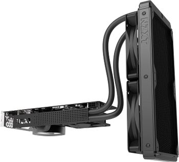 NZXT Kraken G12 - GPU Mounting Kit for Kraken X Series AIO - Enhanced GPU Cooling - AMD and NVIDIA GPU Compatibility - Active Cooling for VRM, White