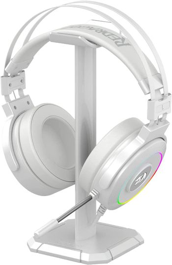 Redragon LAMIA 2 white, USB RGB Gaming Headset w/stand/White