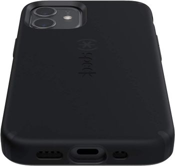 Speck Products CandyShell Pro iPhone 12 Mini Case Black/Black-Black/20.29x10.9x2.31