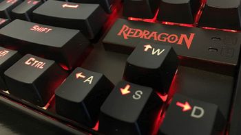 Redragon K552-2 87 Keys 60% Small Tkl Mechanical Gaming Keyboard (Black Red Led Backlit)/Multi color/one size