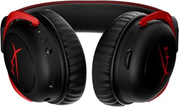 HyperX Cloud II Wireless, Black, HHSC2X-BA-RD/G, Medium /Headsets/Black