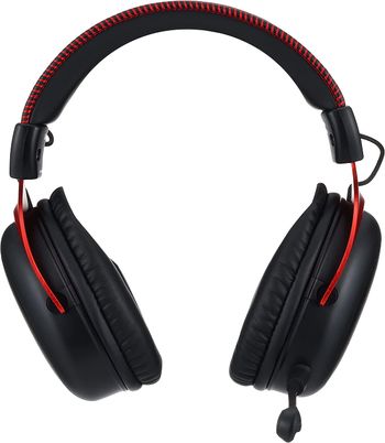 HyperX Cloud II Wireless, Black, HHSC2X-BA-RD/G, Medium /Headsets/Black