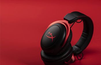 HyperX Cloud II Wireless, Black, HHSC2X-BA-RD/G, Medium /Headsets/Black