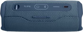 JBL Flip 6 Portable IP67 Waterproof Speaker with Bold JBL Original Pro Sound, 2-Way Speaker, Powerful Sound and Deep Bass, 12 Hours Battery, Safe USB-C Charging Protection - Black, JBLFLIP6BLK