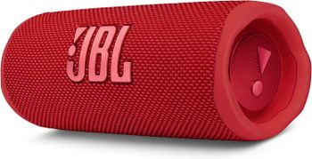 JBL Flip 6 Portable Bluetooth Speaker with 2-way speaker system and powerful JBL Original Pro Sound, up to 12 hours of playtime, in red, JBLFLIP6RED