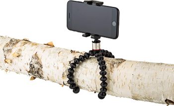 Joby GripTight ONE GorillaPod Stand flexible Tripod and Mount for Smartphones from iPhone SE to iPhone 8 Plus, Google Pixel, Samsung Galaxy S8 JB01491- Black