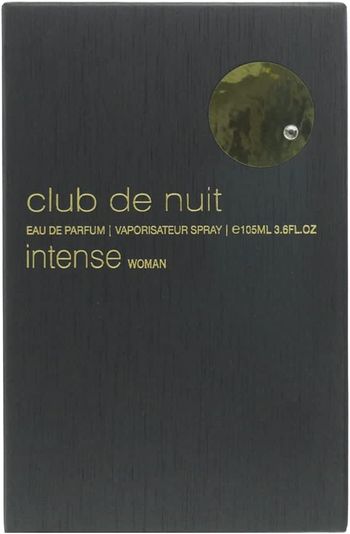 Armaf Club De Nuit Intense Women, Eau De Parfum For Women 105ml Black