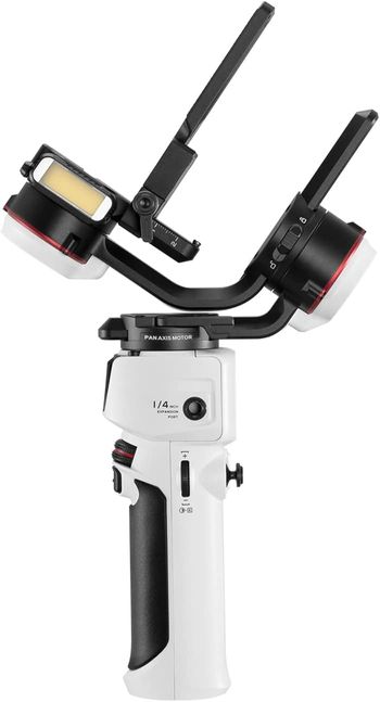 zhi yun Zhiyun Crane M3 Combo, Handheld 3-Axis Gimbal Stabilizer Compatible w/ Mirrorless Camera Smartphone Action Cams,Tripod Phone Clip Included /Multicolor/One Size(28 x 7.5 x 15.7 centimeters)