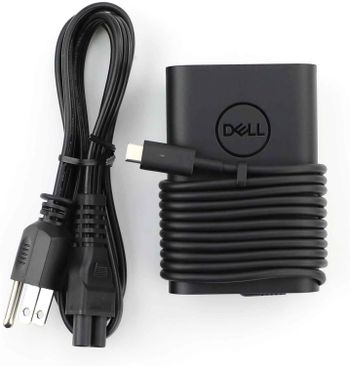 Dell Laptop Charger 65W AC Power Adapter With Type c Tip Include Cord For Xps12