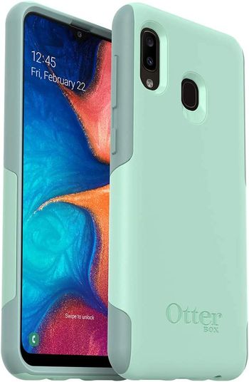 OtterBox Commuter LITE Series Case for Samsung Galaxy A20 - Retail Packaging (Ocean Way - Aqua SAIL/Aquifer)/OCEAN WAY