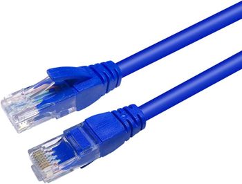 eDatalife 3 M Wired Network Cable High Quality Cat 6 Ethernet Cable Package Compatible With All Network Devices Blue