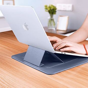 Wiwu Skin Pro Slim Stand Sleeve for 13" Laptops - Blue