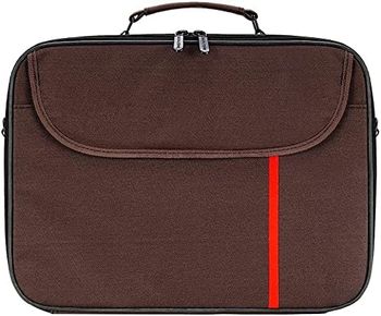 Laptop bag, Datazone shoulder bag 15.6 inch Brown with Kaspersky Internet Security 4 Devices With 1 Year License 2021 With English and Arabic/Brown