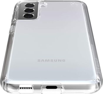 جراب شفاف مثالي لهاتف Samsung Galaxy S21 5G من سبيك برودكتس، شفاف/شفاف