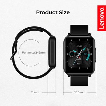 Lenovo Smartwatch S2 Pro (Black) Medium