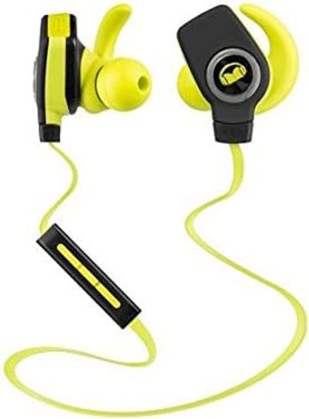 Monster Isport Superslim Bluetooth Wireless In-Ear Headphones - Green (128652-00)/Green