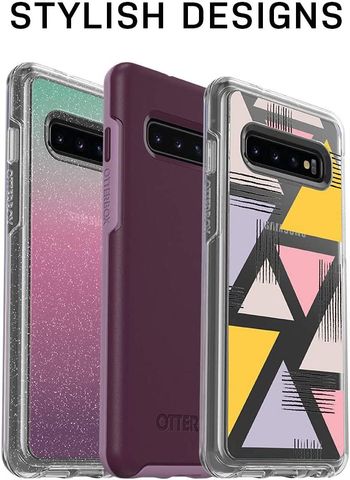 OtterBox SYMMETRY SERIES Case for Galaxy S10+ - Retail Packaging 77-61463 STARDUST