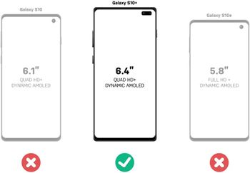 جراب سلسلة مترو من OtterBox لهاتف Galaxy S10+ - عبوة بيع بالتجزئة 77-61463