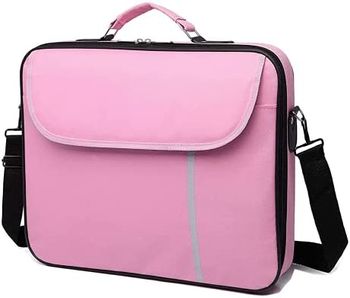 Laptop Bag, Datazone Shoulder Bag 15.6 Inch Pink With Kaspersky Internet Security 4 Devices With 1 Year License 2021 With English And Arabic/15.6 Inch/Pink