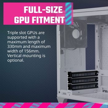 Cooler Master Nr200 White Sff Small Form Factor Mini-Itx Case With Vented Panel, Triple-Slot Gpu, Tool-Free And 360 Degree Accessibility, Without Pci Riser