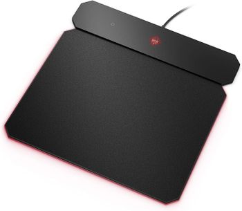 HP ‎6CM14AA#ABL Wireless Charging Mouse Pad Black