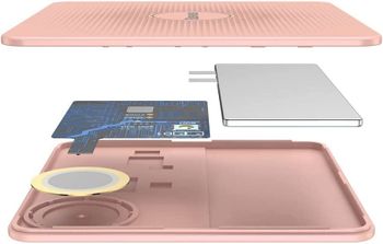 Baseus Intelligent T1 Cardtype Anti-Loss Device Pink /One Size