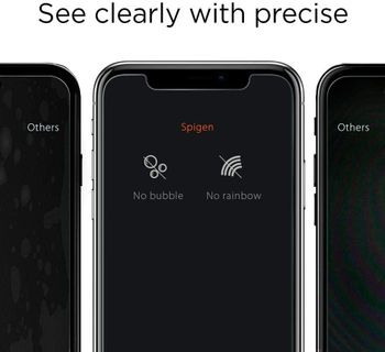 Spigen Iphone X Glass"Glas.Tr Slim" (1Pack) 057Gl22105 Multi color