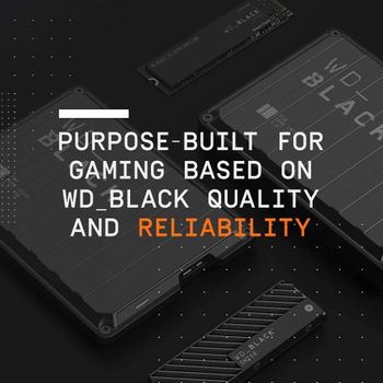 Wd_Black 500GB P50 Game Drive Portable External SSD-WDBA3S5000ABK-WESN