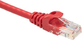 كابل توصيل إيثرنت Snagless RJ45 Cat-6 من - 3 أقدام، أحمر، 5 عبوات