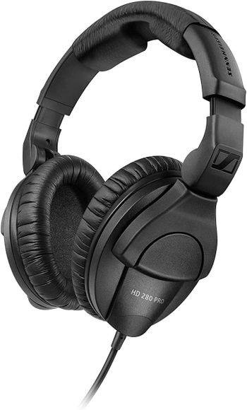 Sennheiser PRO HD 280 Circumaural Closed-Back Monitor Headphone, Black