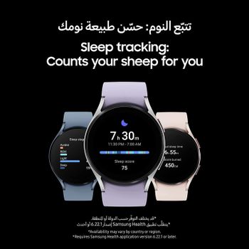 Samsung Galaxy Watch5 Smart Watch, Health Monitoring, Fitness Tracker, Long Lasting Battery, Bluetooth, 40mm, Graphite