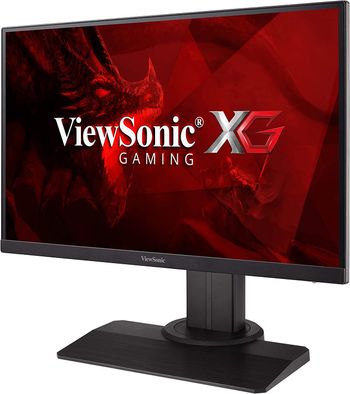 فيوسونيك Xg2405 شاشة 24 انش 1080P 1Ms 144Hz اي بي اس بدون إطار، اسود