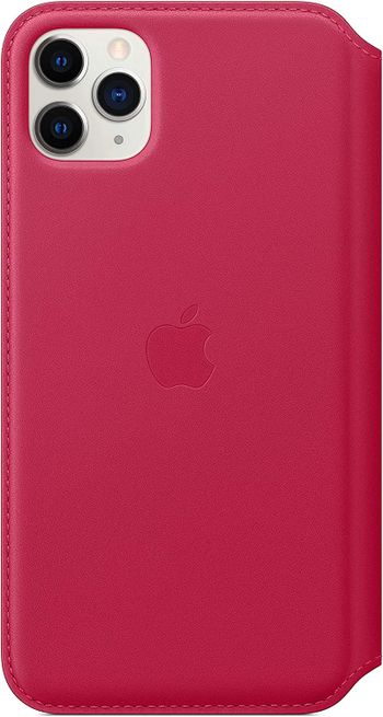 Apple Leather Folio (for iPhone 11 Pro Max) - Raspberry