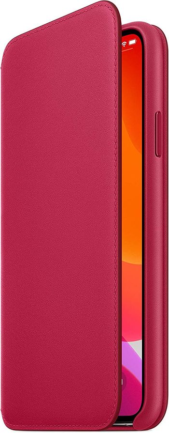 Apple Leather Folio (for iPhone 11 Pro Max) - Raspberry