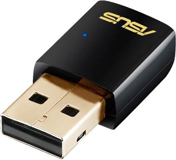 محول واي فاي مزدوج النطاق AC600، محول USB من اسوس AC51 - 90IG00I0-BM0G00