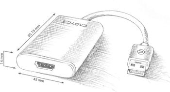 Cadyce USB 3.0 to HDMI with Audio Support (CA-U3HDMI)