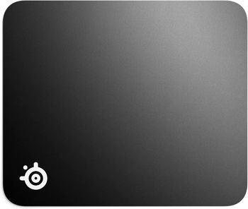 Steelseries Qck - Gaming Mouse Pad - 320Mm X 270Mm X 2Mm - Fabric - Rubber Base - Black ,63004,Medium Sized