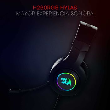 Redragon HYLAS H260 RGB Wired Gaming Headset for PC, PS5/PS4, Xbox One - Black