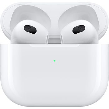 سماعات أذن Apple AirPods (الجيل الثالث) مع علبة شحن Magsafe (MME73LL/A) باللون الأبيض