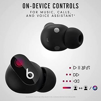 beats Studio Buds True Wireless Noise Cancelling Earphones Active Noise Cancelling Black